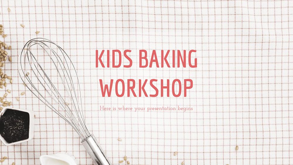 Kids Baking Workshop