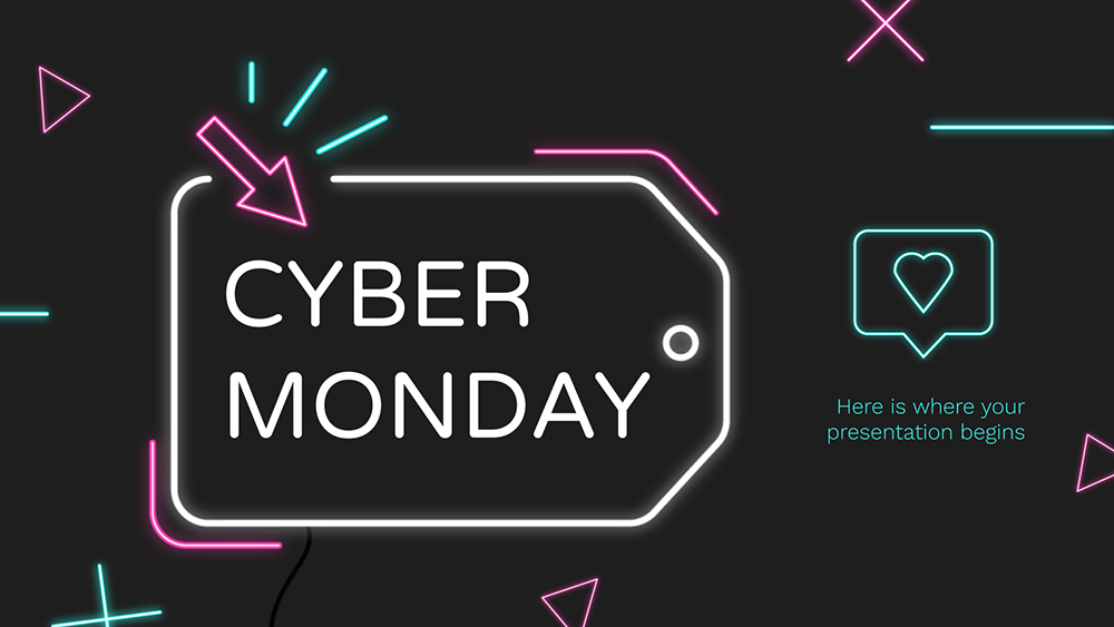 Neon Cyber Monday