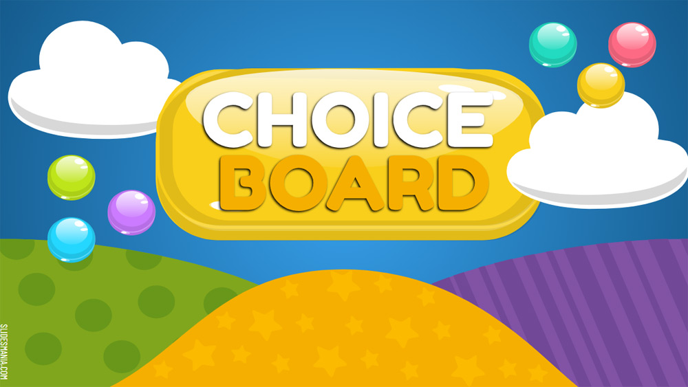 Gems Choice Board