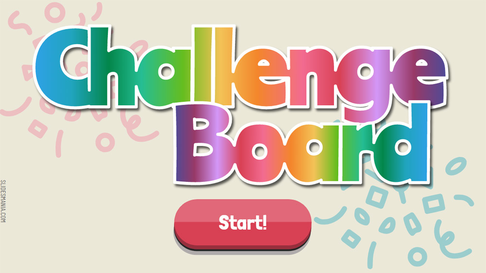 Party Challenge Board