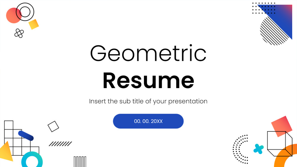 Geometric Resume
