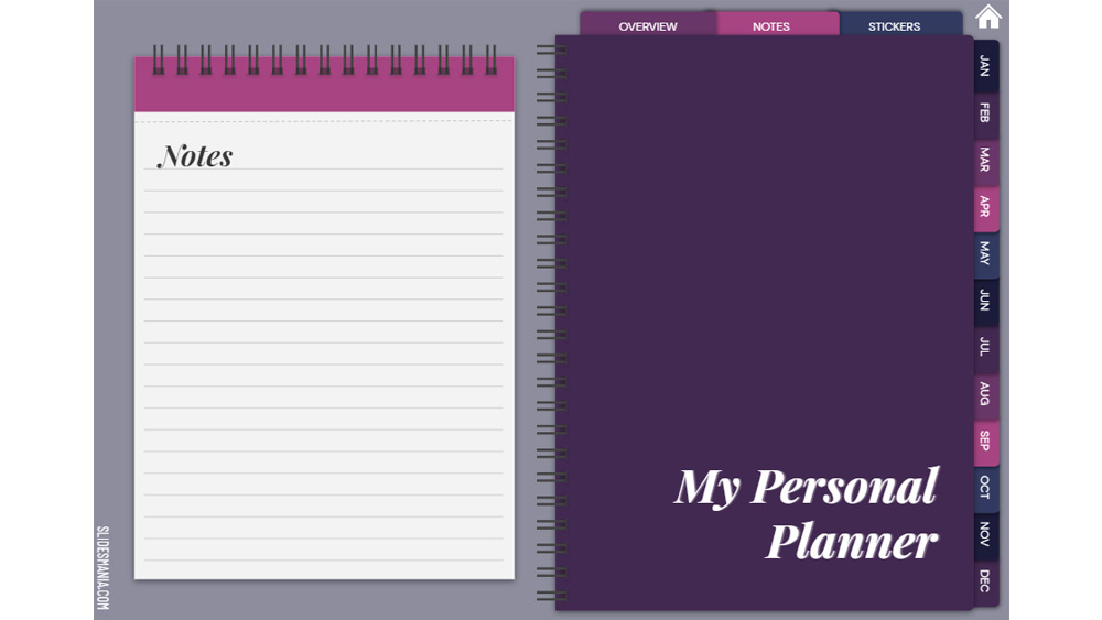 Undated Personal Digital Planner