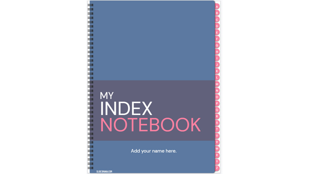 My Index Notebook