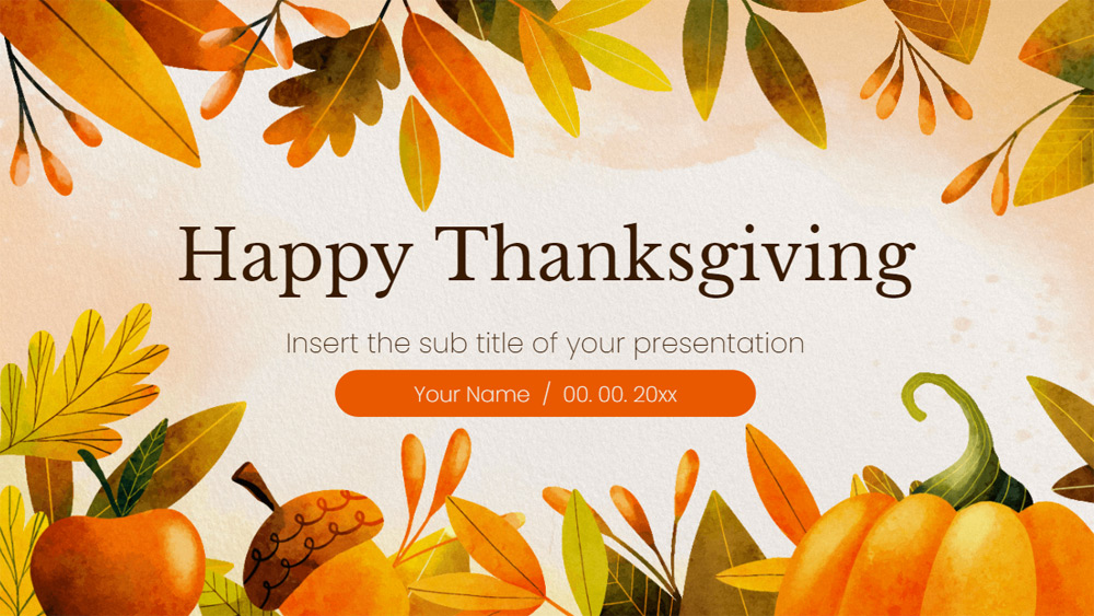 Happy Thanksgiving