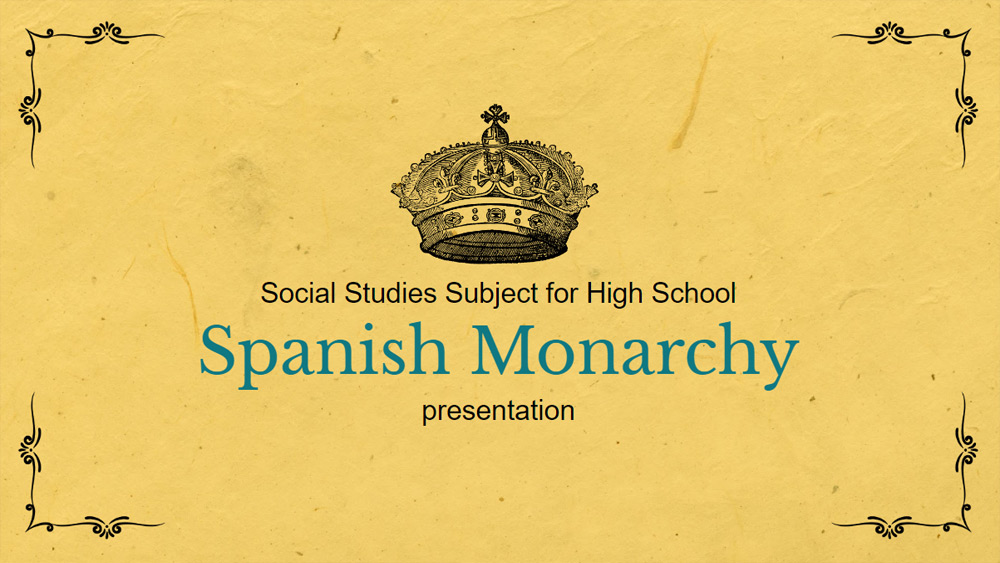 Study of Spanish Royalty