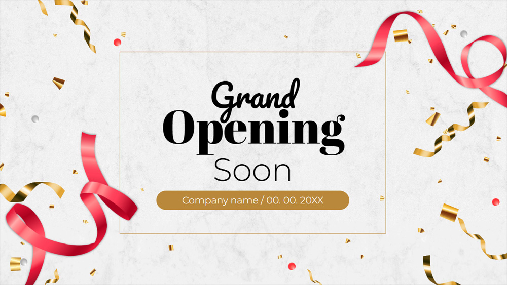 Opening Soon