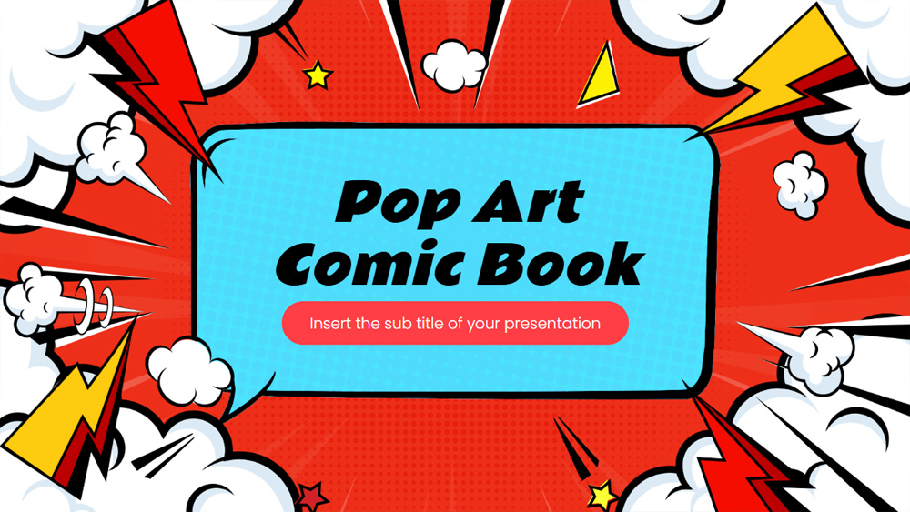 Comic Book Pop Art