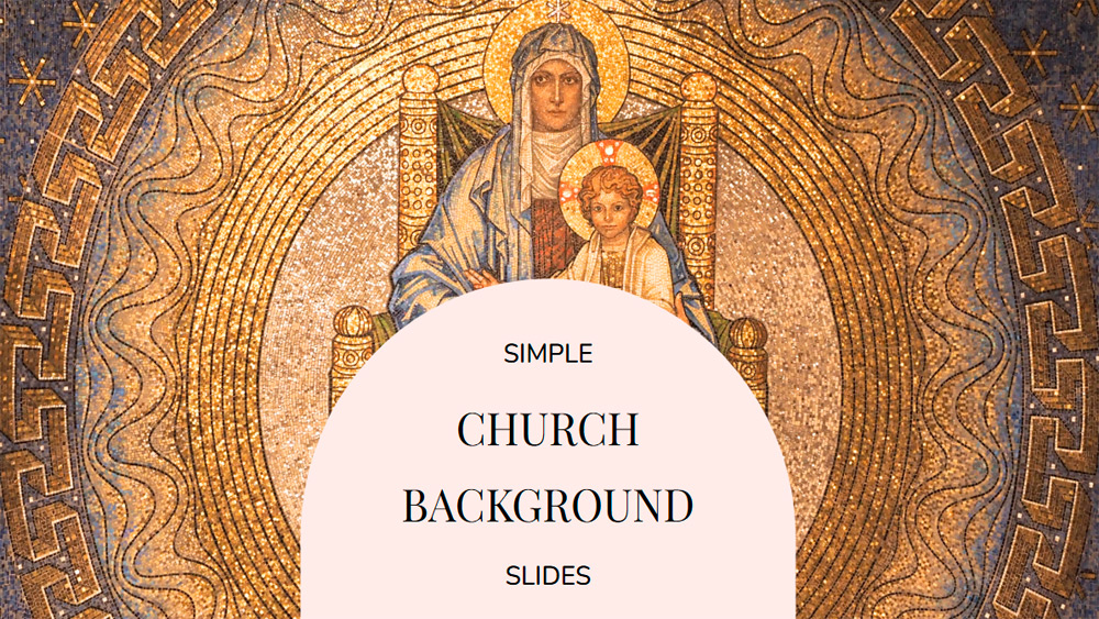 Minimalist Church Slide